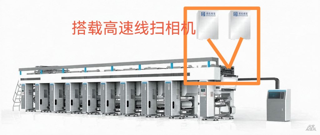 凹版印刷机加装在线视觉检测设备